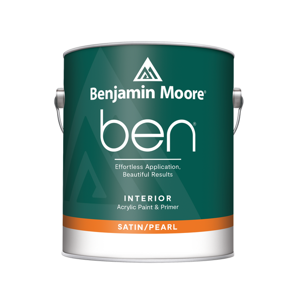 New & Improved ben® Interior Paint - White