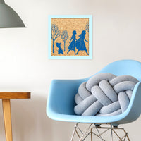 SISTERLY LOVE FROZEN II CORK WALL ART