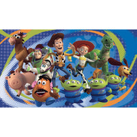 TOY STORY 3 CHAIR RAIL PREPASTED MURAL 6' X 10.5' - ULTRA-STRIPPABLE