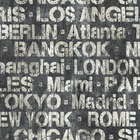 CITIES OF THE WORLD PEEL & STICK WALLPAPER