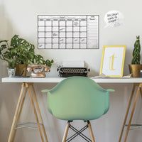 DRY ERASE CALENDAR PEEL & STICK WALL DECAL