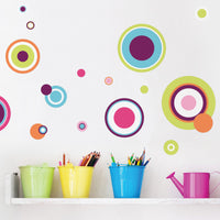 CRAZY DOTS PEEL & STICK WALL DECALS