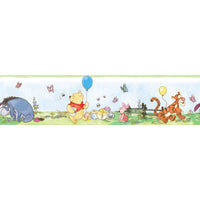 DISNEY WINNIE THE POOH TODDLER PEEL & STICK WALLPAPER BORDER