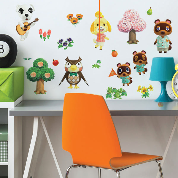 ANIMAL CROSSING PEEL AND STICK WALL DECALS